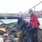 Eyemouth Harbour clean up