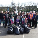 Eyemouth Harbour clean up