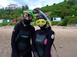 Snorkelling at Coldingham Bay © Georgia Conolly